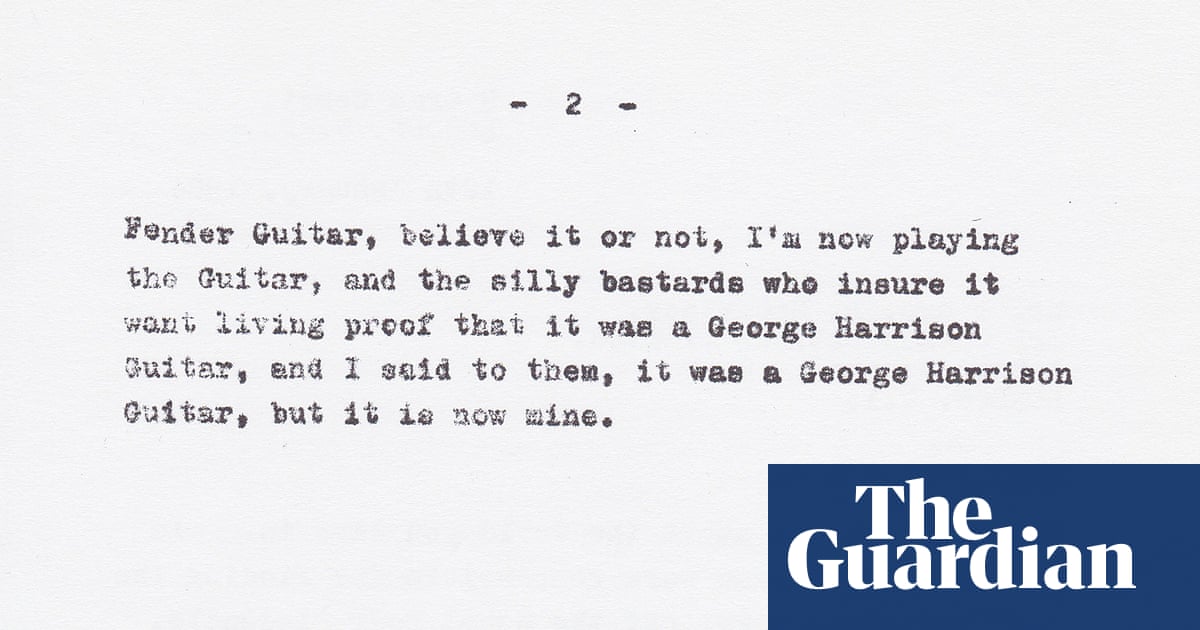 Letters of note: what writers said – in pictures | Books | The Guardian