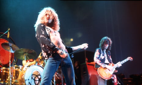 Robert Plant and Jimmy Page … a Guardian-reader WFH staple.