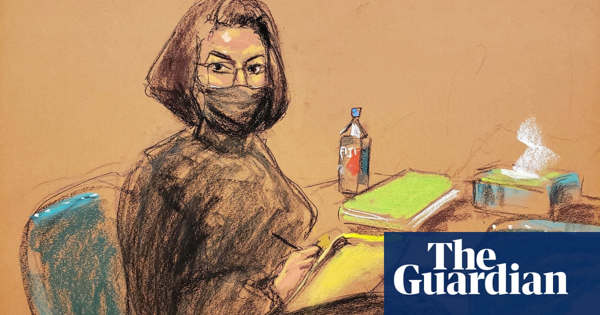 ‘My life is weird’: the court artist who drew Ghislaine Maxwell drawing her back