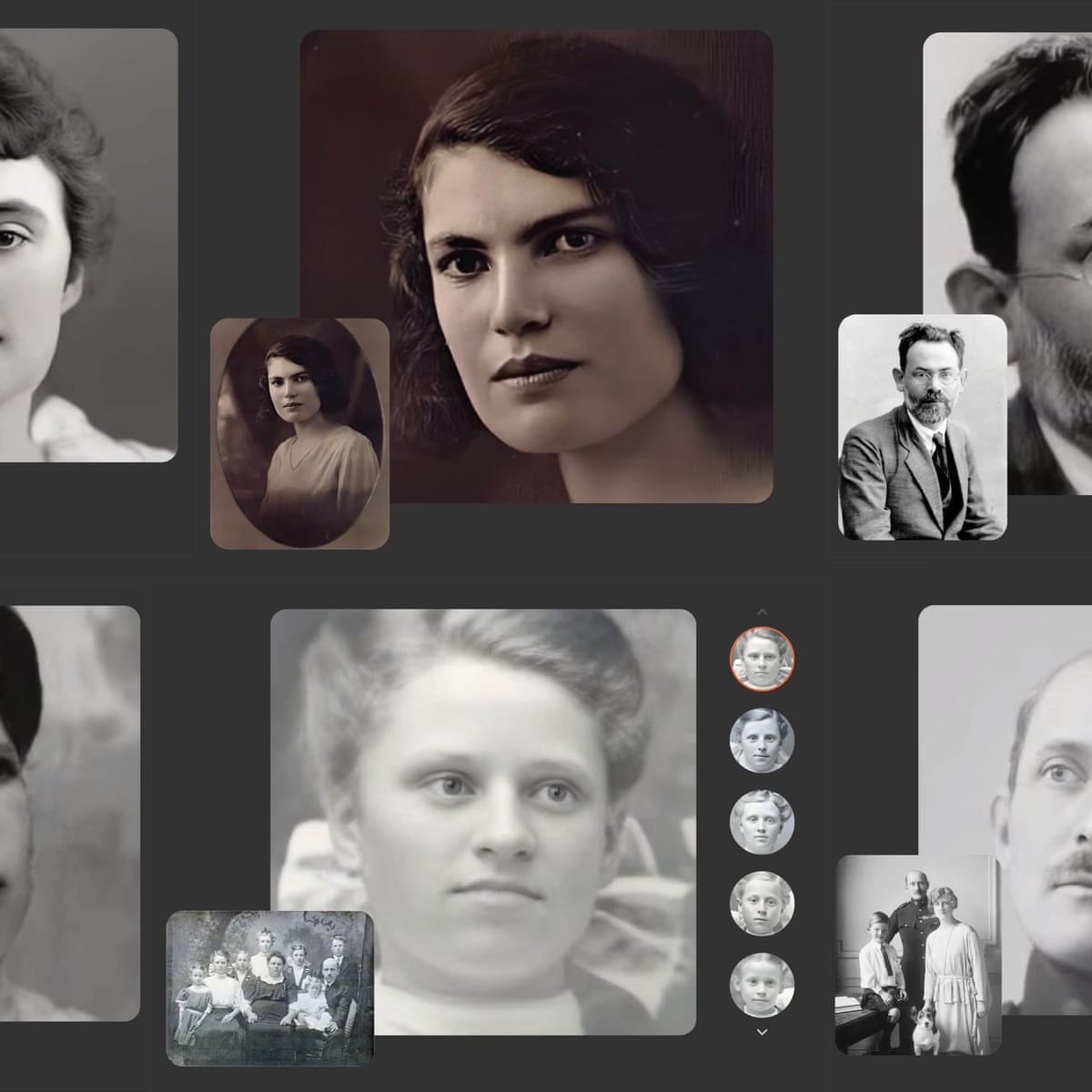 deep nostalgia creepy new service uses ai to animate old family photos artificial intelligence ai the guardian