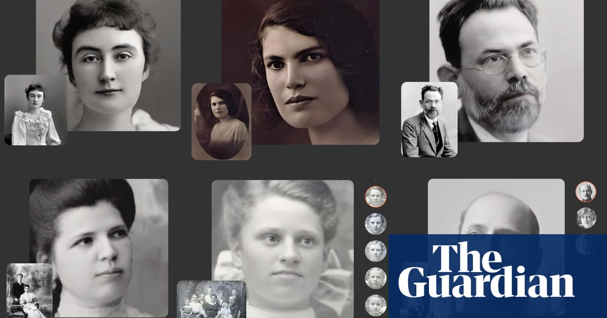 Deep Nostalgia Creepy New Service Uses Ai To Animate Old Family Photos Artificial Intelligence Ai The Guardian