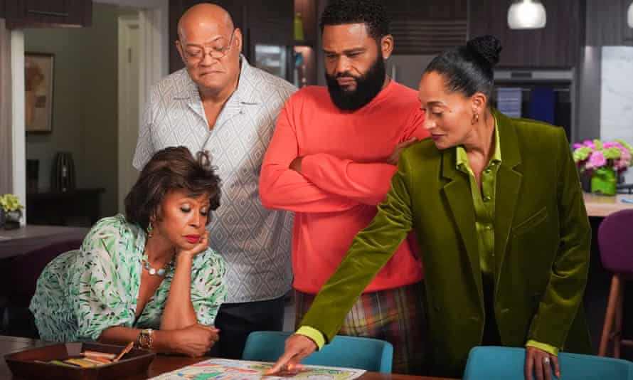 Sitcom star: Tracee Ellis Ross as Dr Rainbow ‘Bow’ Johnson, the matriarch in Black-ish.