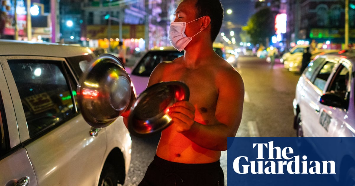 Myanmar Coup Protesters In Pictures World News The Guardian Myanmar Coup Protesters In Pictures World News The Guardian