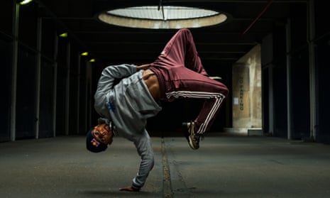‘We are putting in the same time and dedication as other sports, with about 10% of the support’ … B-Boy Sunni Brummitt.