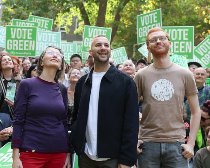 Image accompanying the story: What’s the future for the Green Party? Should it be socialism? | Joe Todd