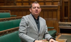 5 Live presenter Matt Chorley at the dispatch box in the house of commons