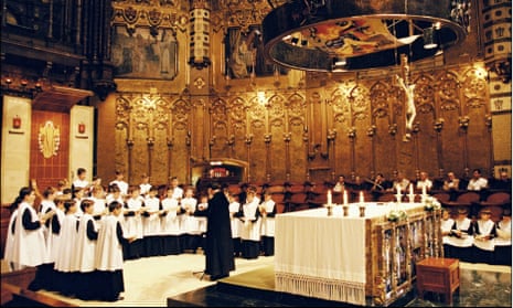 The Escolania boys choir performing in 2000