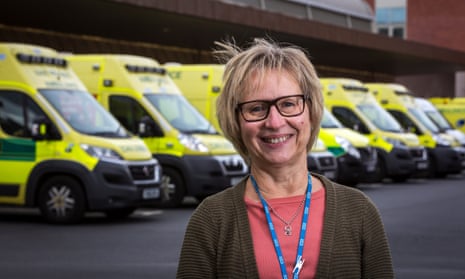 Jane Flint, humanist chaplin at University of Leicester hospitals NHS trust: ‘A lot of people – not just the older people – will say ‘nobody has the  time to give me time.’’ 
