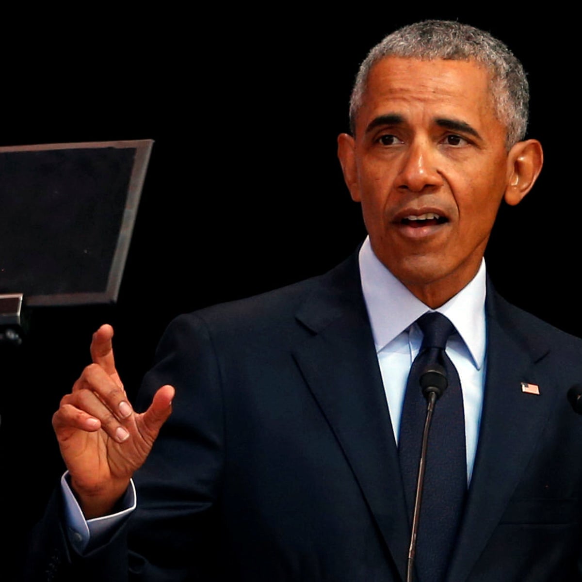 Obama criticises 'strongman politics' in coded attack on Trump | Barack Obama | The Guardian