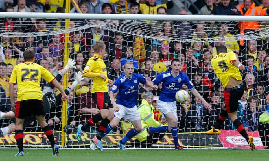 Golden Goal Troy Deeney For Watford V Leicester 13 Watford The Guardian Golden Goal Troy Deeney For Watford V Leicester 13 Watford The Guardian
