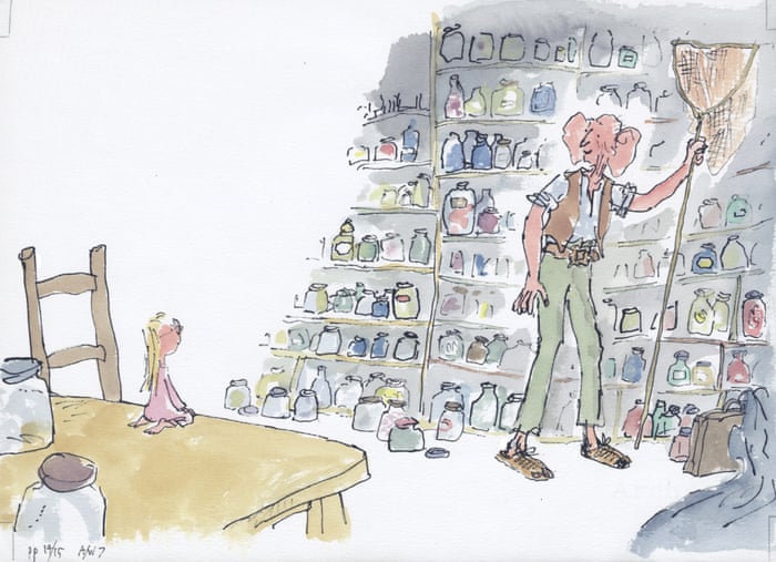 Download Original Roald Dahl Illustrations PNG