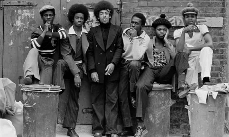 photograph of young black men
