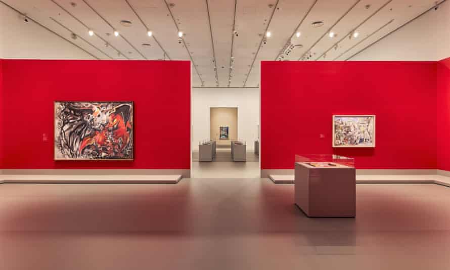 Inside Picasso's Century in NGV.