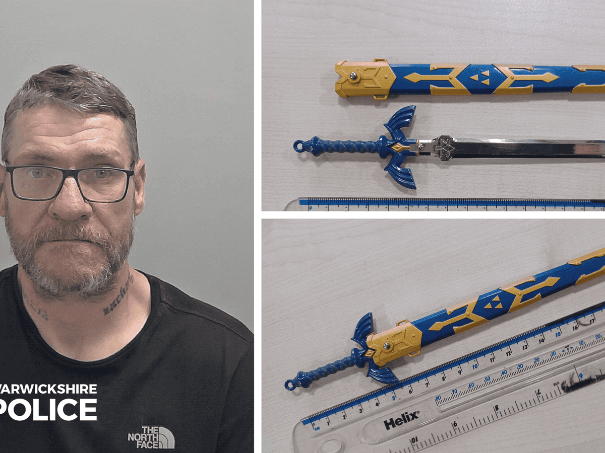 Man jailed for carrying replica sword from Legend of Zelda video