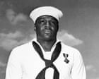 ‘Shouldn’t be renamed at all’: senator attacks Navy’s reported consideration of honoring Trump instead of Black war hero – live