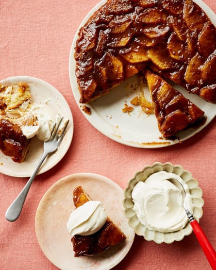 Helen Goh’s pineapple pudding cake with salted tamarind caramel.