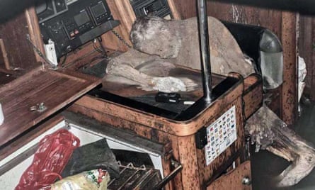 Manfred Fritz Bajorat was found slumped at a desk in a mummified state inside the cabin of a yacht floating in the Pacific