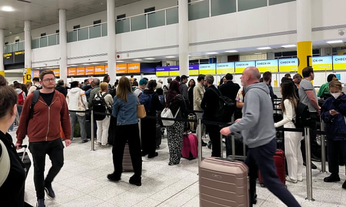 Gatwick South Terminal in June.
