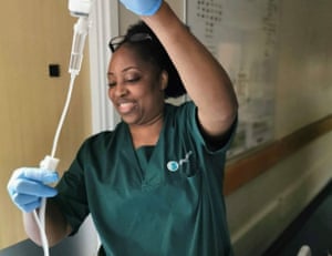 Josiane Zauma Ebonja Ekoli, an agency nurse at Harrogate District Hospital