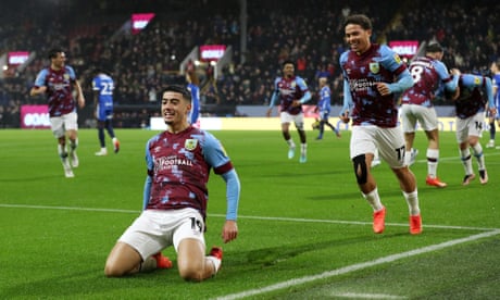 Championship roundup: Burnley clear at top after Zaroury’s lightning return