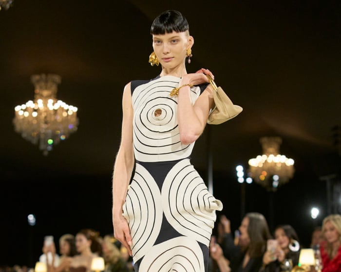 Daniel Roseberry adds ‘aerodynamic‘ edge to Schiaparelli’s surrealist glamour at Paris show