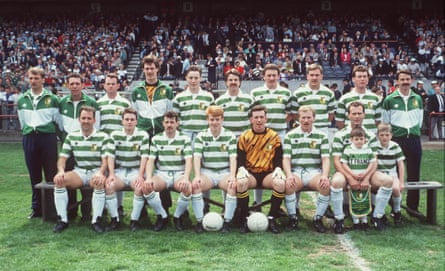 St Francis line up before their 1990final against Bray Wanderers.