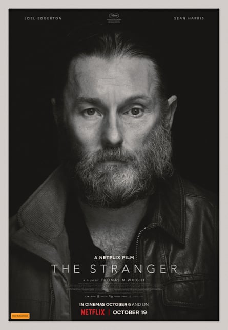 Poster for the new Thomas M. Wright movie The Stranger.