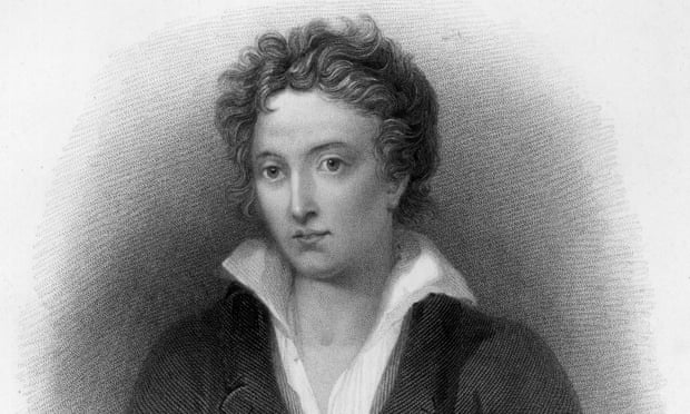 Radical writer: an 1815 engraving of Shelley W Finden.