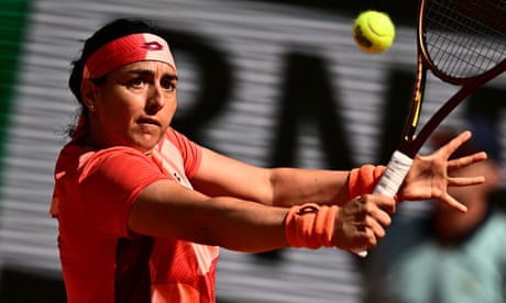 ‘I’m learning’: Ons Jabeur reaches French Open last eight for first time