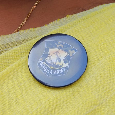 Badge worn by hargila army members