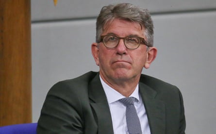 Germany’s culture commissioner, Wolfram Weimer, at a session of the Bundestag, Berlin, 5 March 2026.