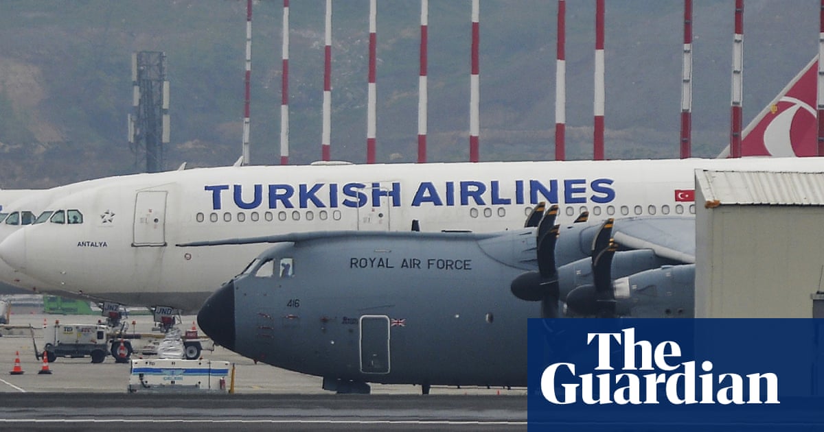 Plane With Ppe From Turkey Has Landed In Uk Minister Confirms Politics The Guardian