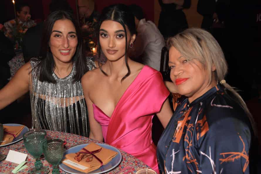 Elisa Di Francisca, Neelam Gill and Karen Binns at a Business of Fashion event.