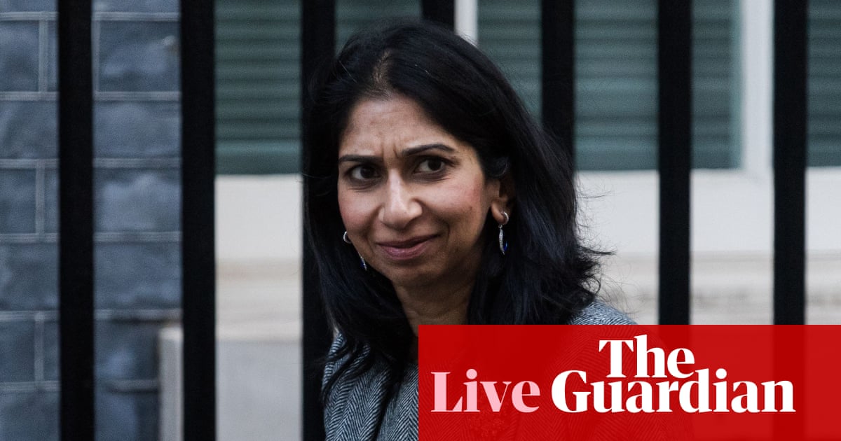 Suella Braverman says she has ‘concerns about the direction of this government’ in resignation letter – live Suella Braverman says she has ‘concerns about the direction of this government’ in resignation letter – live
