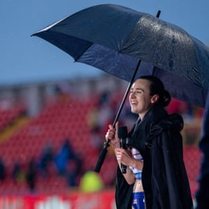 Laura Muir after winning the 1500m at the Diamond League grand prix in Gateshead in May.