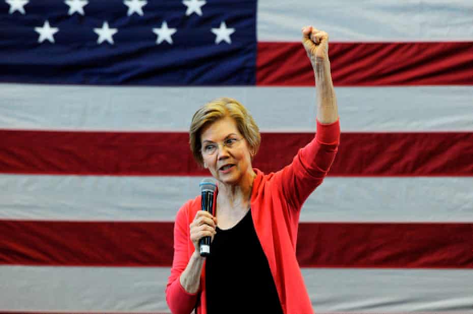 Elizabeth Warren’s tool tells the super-rich: ‘Now you have the opportunity to invest some of it back into our society so everyone has a chance to succeed.’