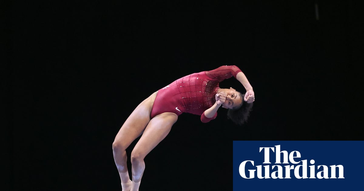 Skye Blakely and Claire Pease share lead at US gymnastics championships