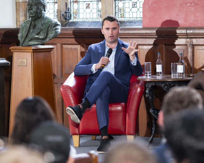 From ‘hellhole’ UK to ‘stolen elections’ in South Korea, Charlie Kirk took his message abroad