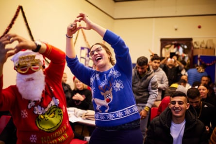 The Christmas party at Asylum Link Merseyside