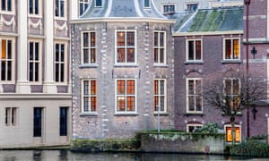 Prime Minister Mark Rutte in Het Torentje (the prime minister’s office) during his speech to the Dutch people about the tightening of the corona rules.