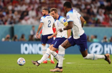 Harry Kane passes the ball in England's 3-0 win against Wales