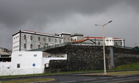 The prison in Ponta Delgada, Sao Miguel, Azores
