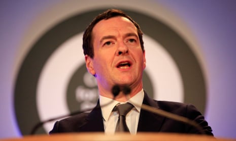 George Osborne MP delivers the 2016 Margaret Thatcher Lecture at the Guildhall in London