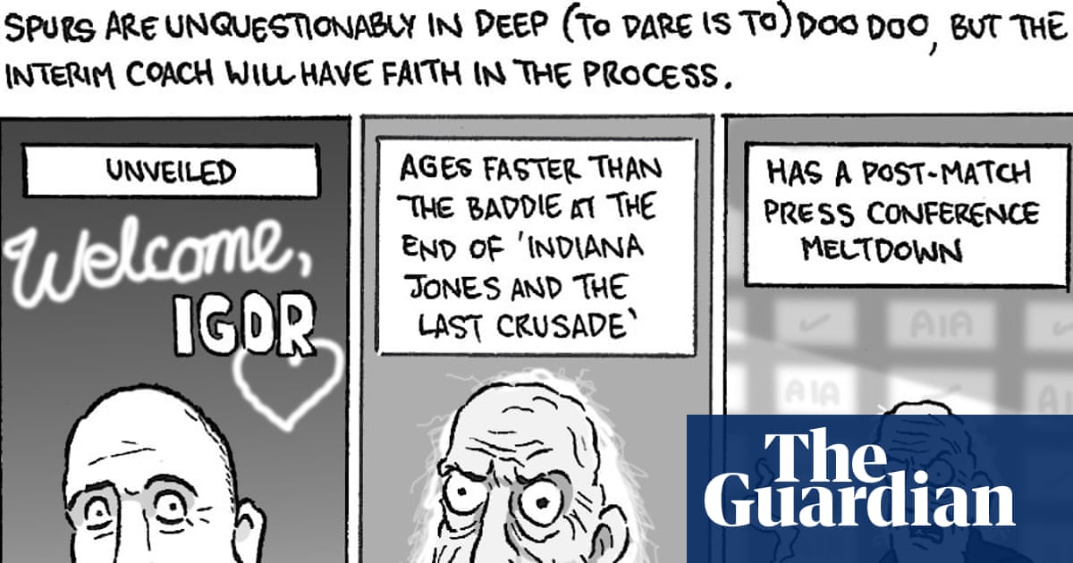 David Squires on … a dose of reality for Igor Tudor after Arsenal’s visit to Dr Tottenham
