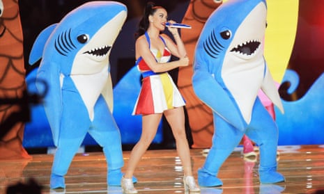 465px x 279px - Katy Perry Super Bowl half time show review â€“ epic, lung-busting kitsch | Katy  Perry | The Guardian