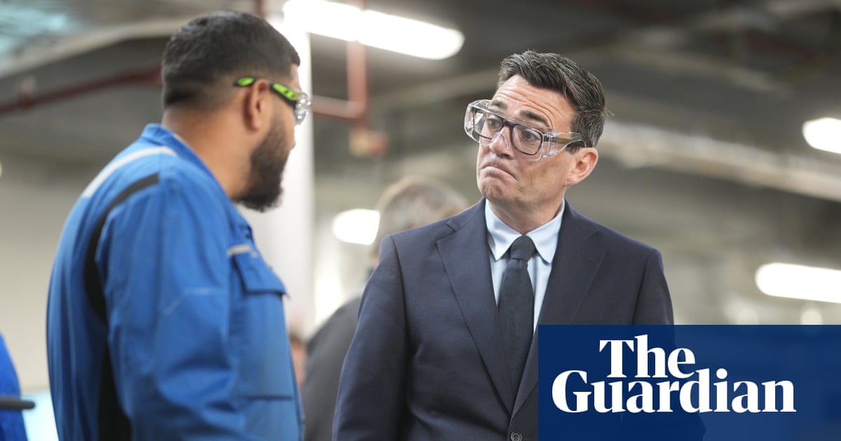 Burnham’s tax power shift aims to free England’s mayors from ‘Treasury death grip’