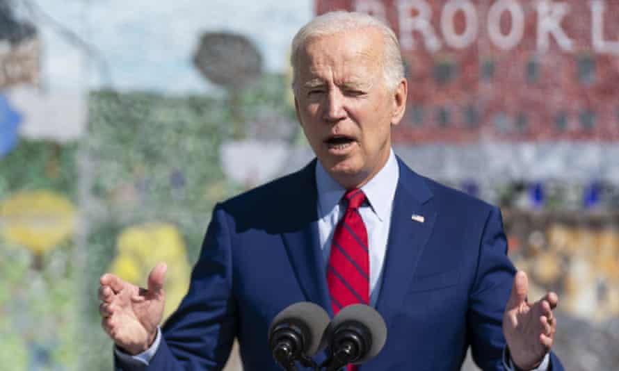 Biden on Friday. In an address at the White House on Thursday, the president said his new orders would affect 100m workers and help ‘turn the tide of Covid-19’ in the US.