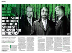 The Observer’s report, May 2017, on shadowy forces behind Trump and Brexit.