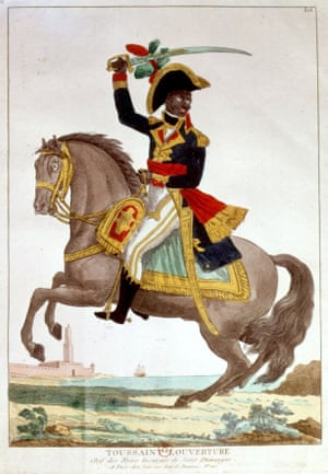 Toussaint became a general in the French army.