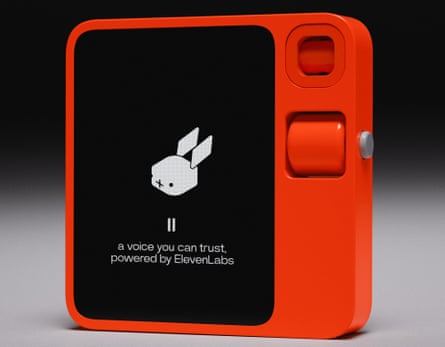 Rabbit Inc’s R1, an ‘intuitive companion device’.